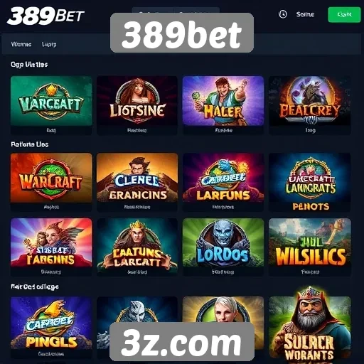 389bet análise das modalidades de jogos disponíveis