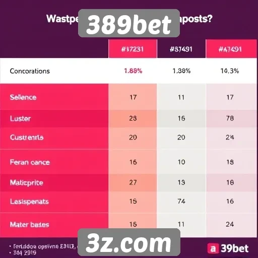 Comparativo entre 389bet e concorrentes no mercado de apostas